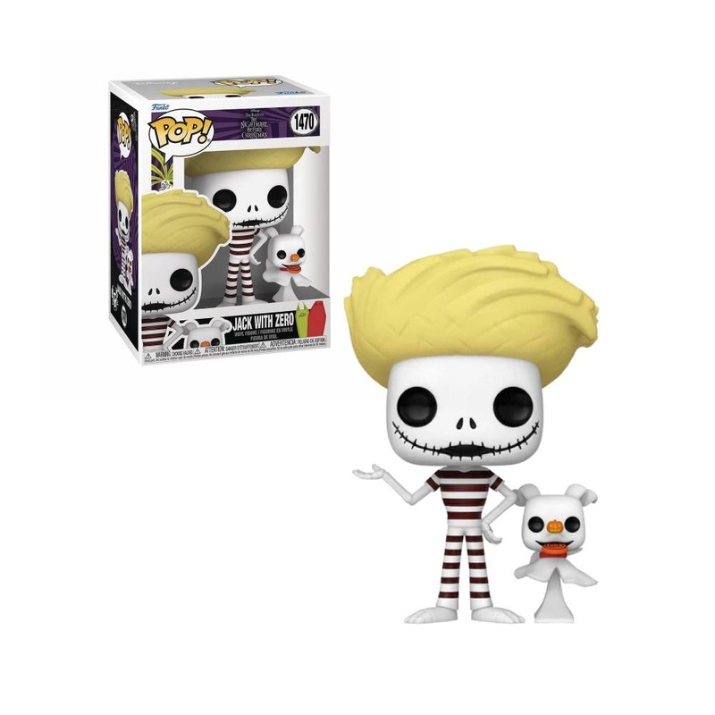 Funko Pop Nightmare Before Christmas Jack With Zero New