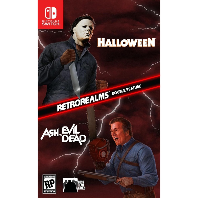 Halloween And Ash vs Evil Dead Retrorealms Double Feature Switch Used