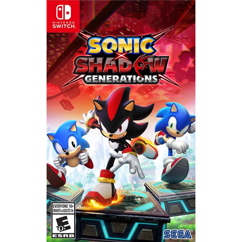 Sonic X Shadow Generations Switch Used