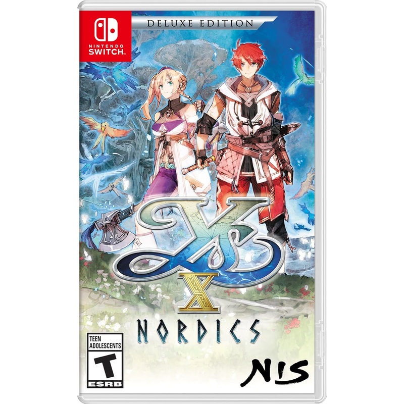 Ys X Nordics Deluxe Edition Switch Used