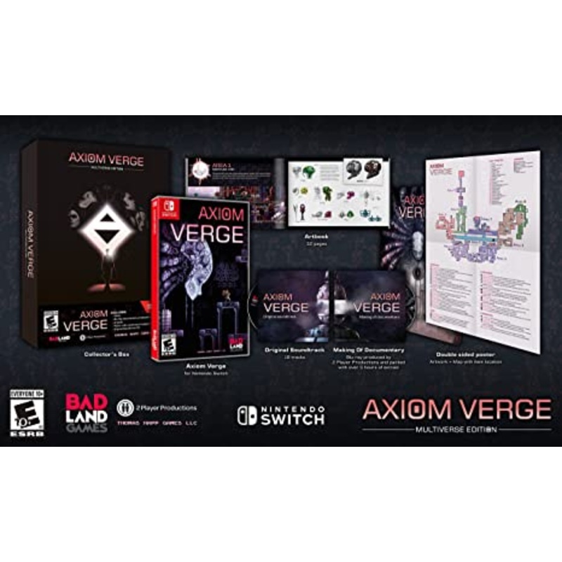 Axiom Verge Multiverse Edition (wear to outer cardboard box) Switch Used