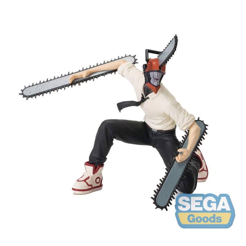 Chainsaw Man Perching Sega Figure New