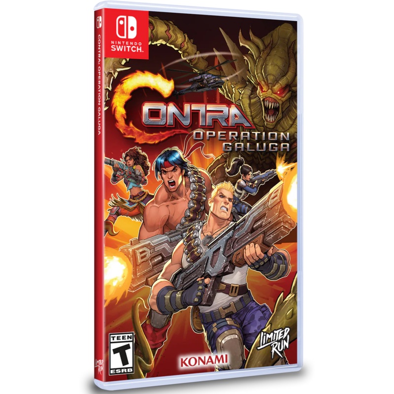 Contra Operation Galuga LRG Limited Run Games Switch New