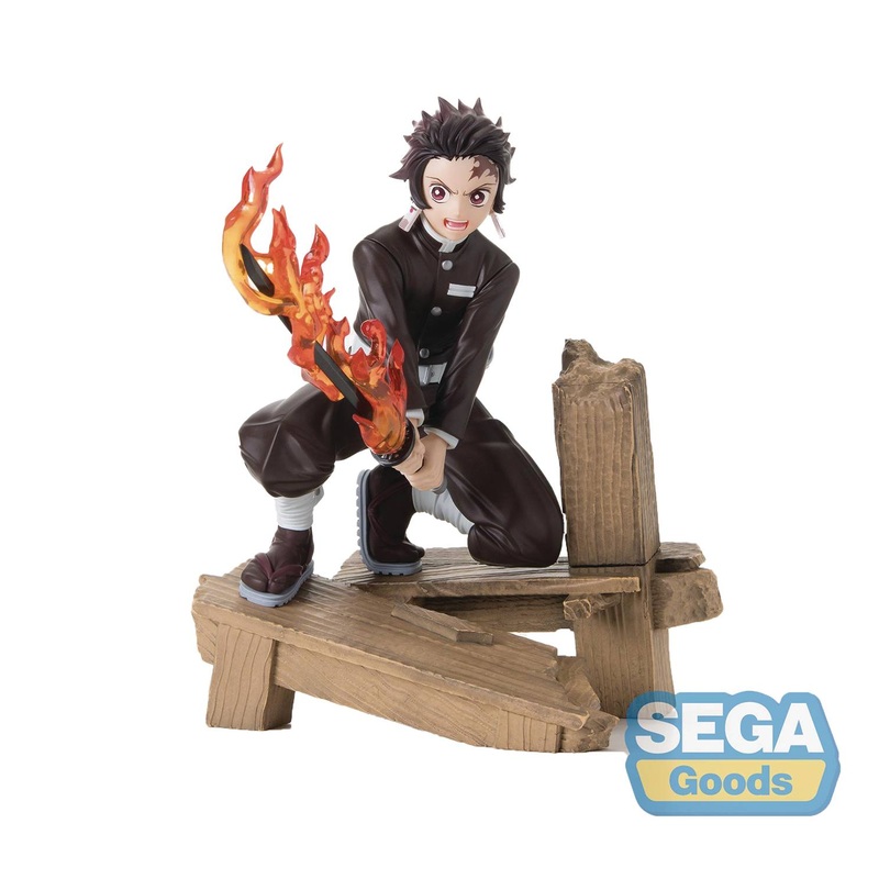 Demon Slayer Tanjiro Xross Link Swordsmith Village Sega Figure New