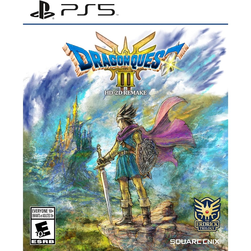 Dragon Quest III HD-2D Remake PS5 New