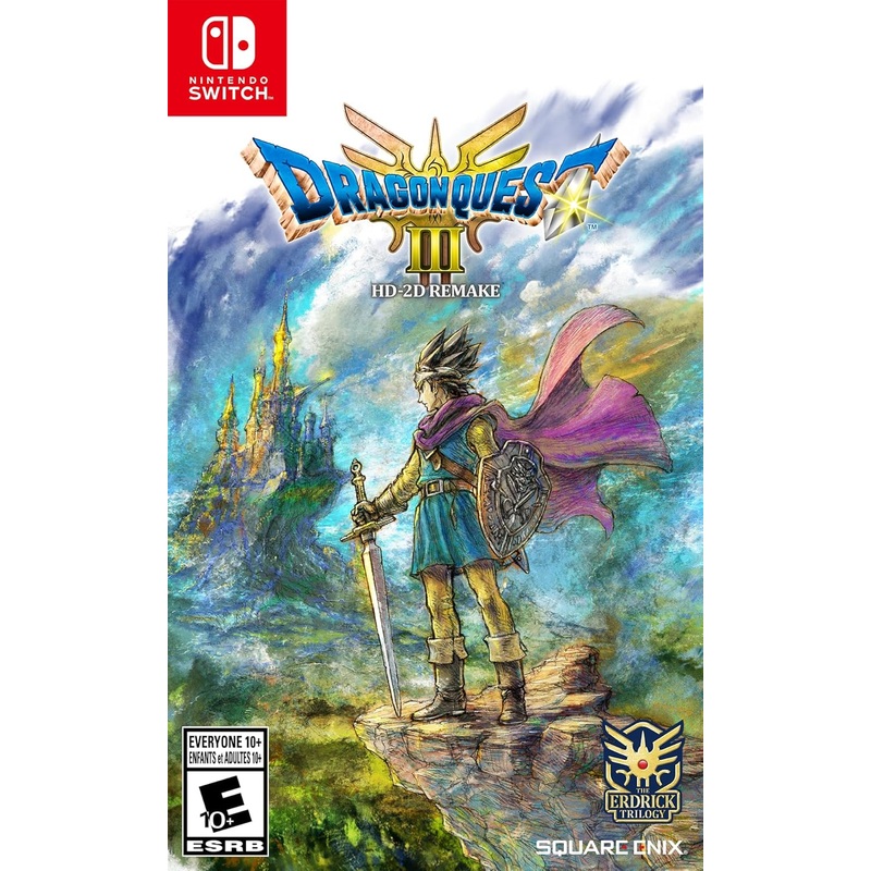 Dragon Quest III HD-2D Remake Switch New
