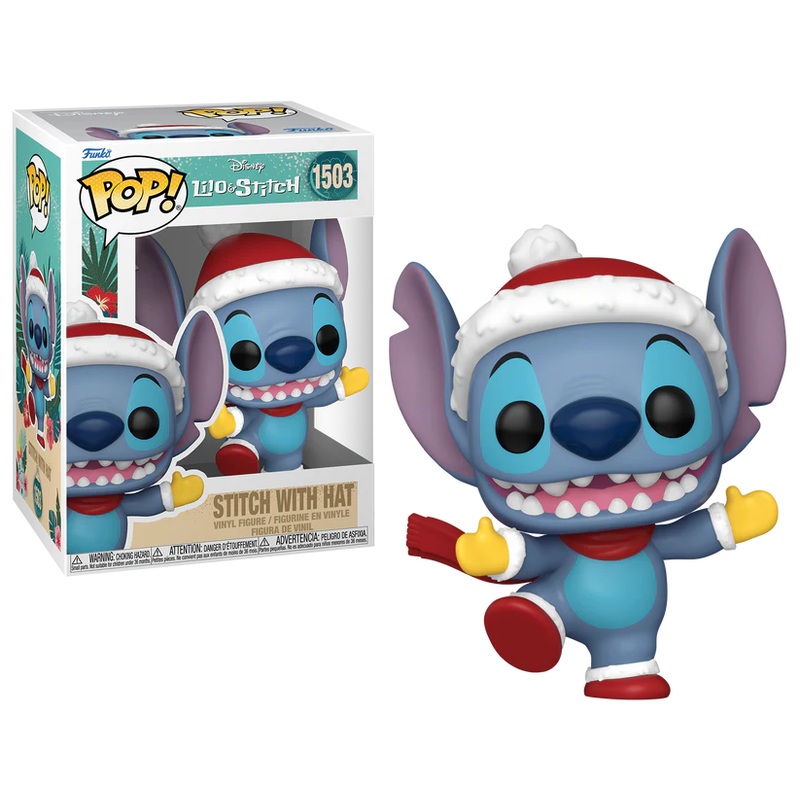 Funko Pop Disney Lilo & Stitch Stich with Hat New