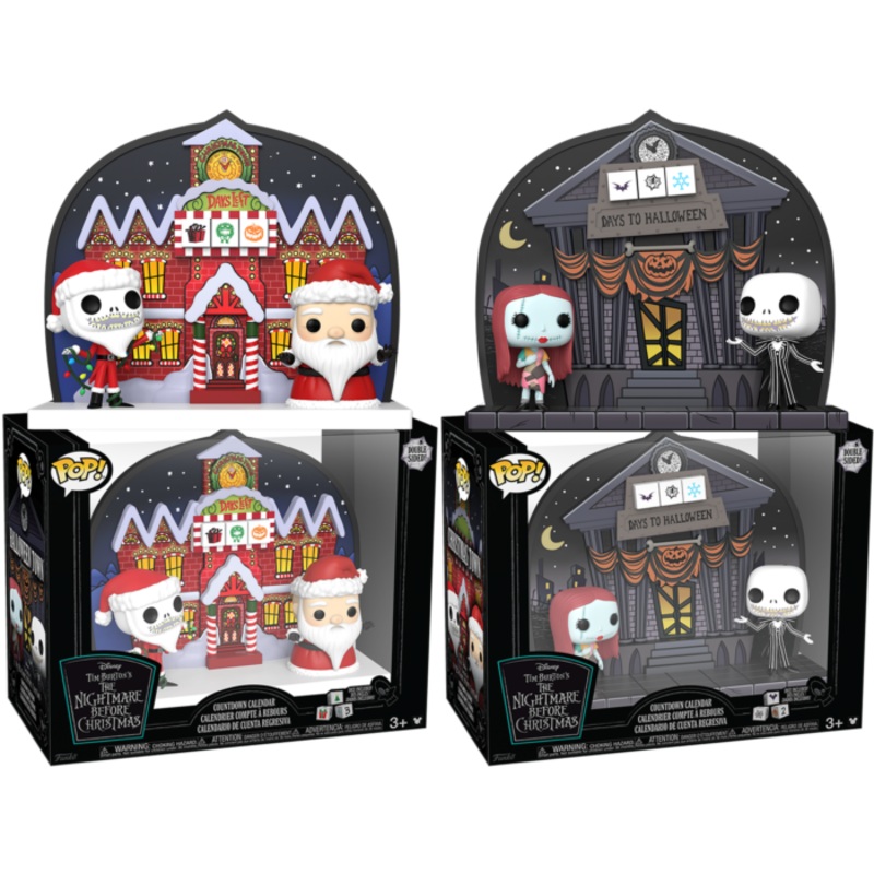 Funko Pop Disney Nightmare Before Christmas Countdown Calendar New