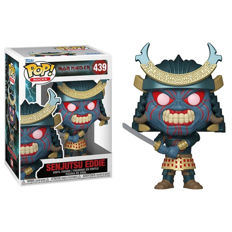Funko Pop Rocks Iron Maiden Senjutsu Eddie New