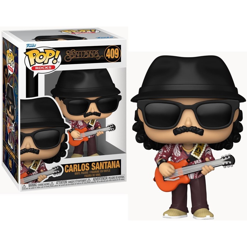 Funko Pop Rocks Santana Carlos Santana New