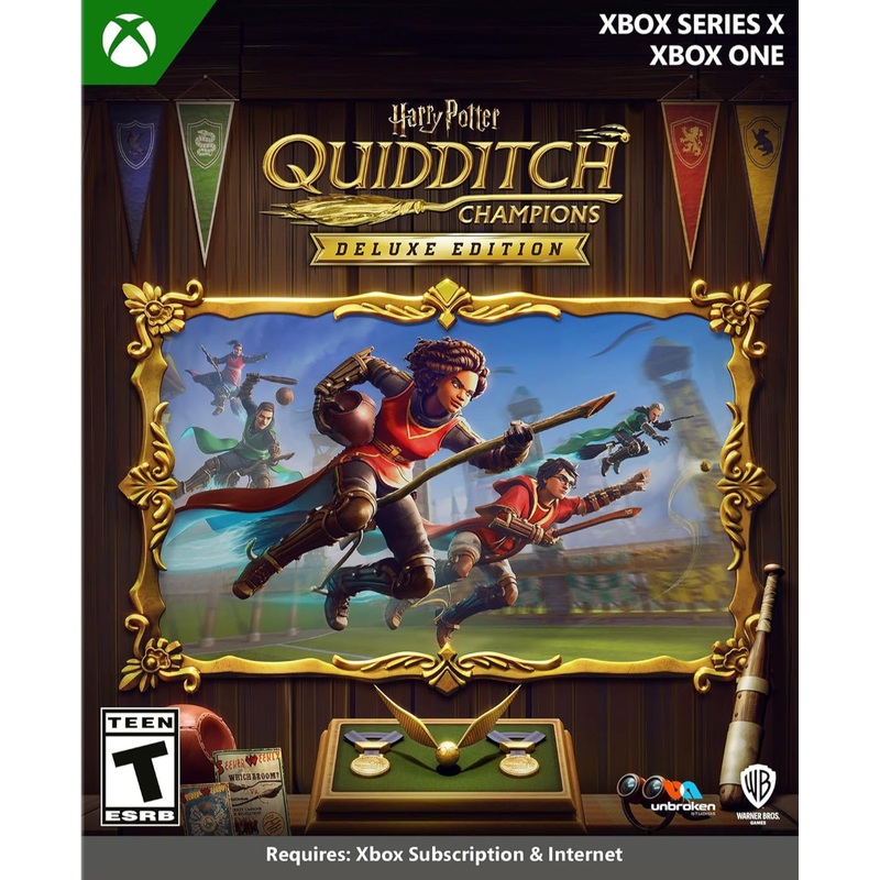 Harry Potter Quidditch Champions Deluxe Edition Online Only Xbox Series X Xbox One New