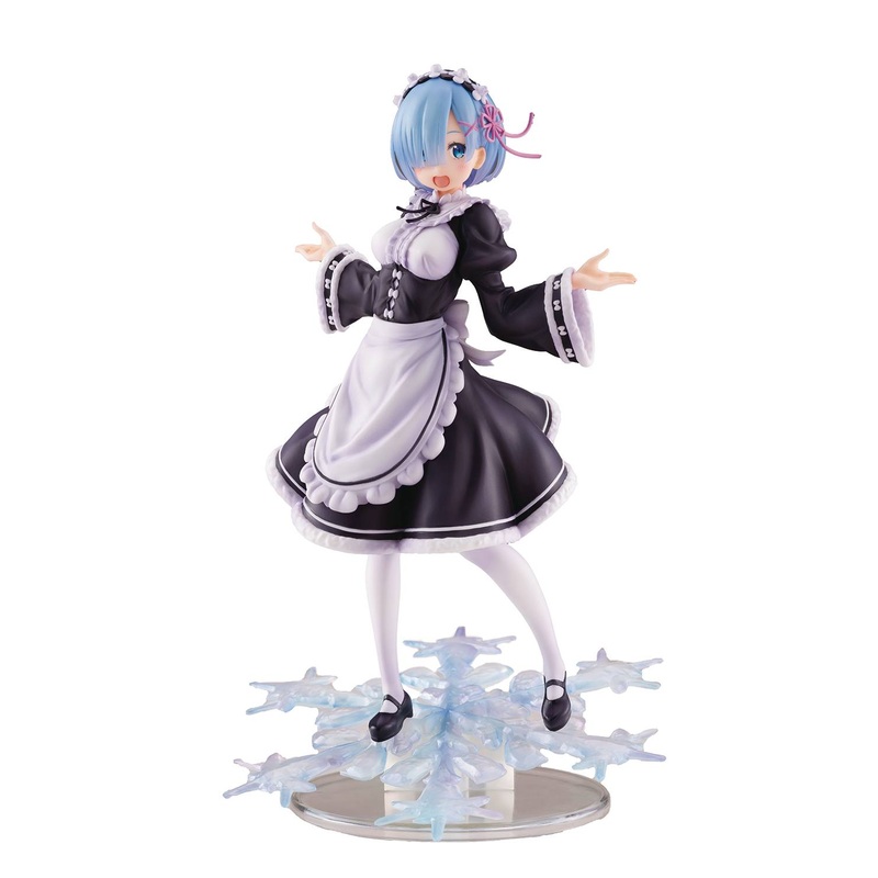 Re Zero Rem Winter Maid Taito Figure New