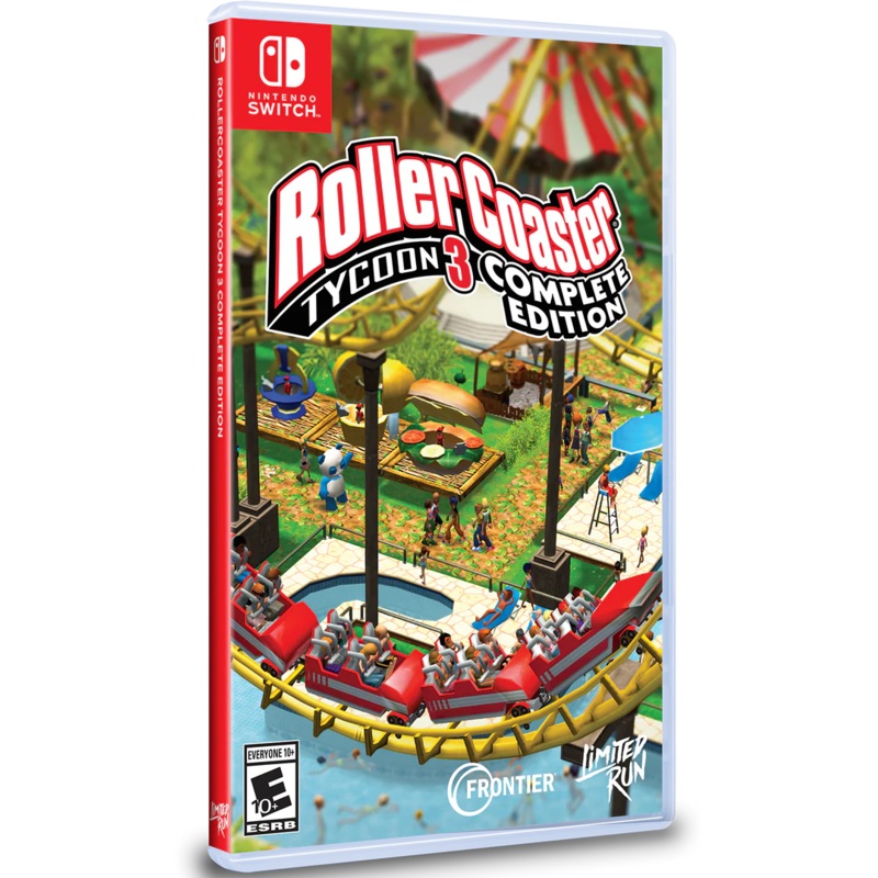 Roller Coaster Tycoon 3 LRG Limited Run Games Switch New
