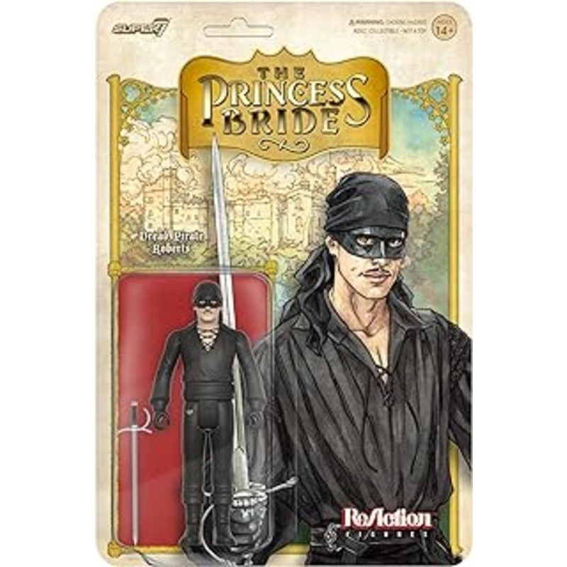 S7 The Princess Bride Dread Pirate Roberts Figure New
