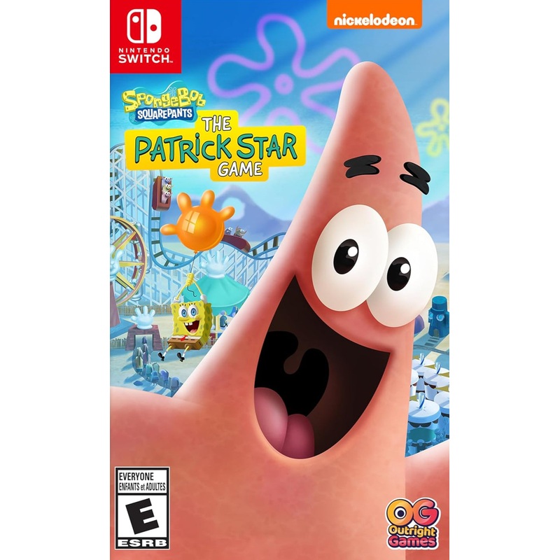 Spongebob Squarepants A Patrick Star Game Switch New