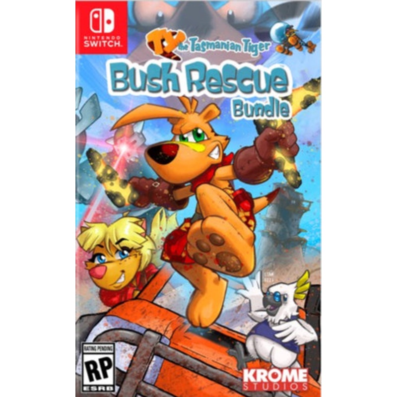 Ty The Tasmanian Tiger Bush Rescue Bundle Switch New