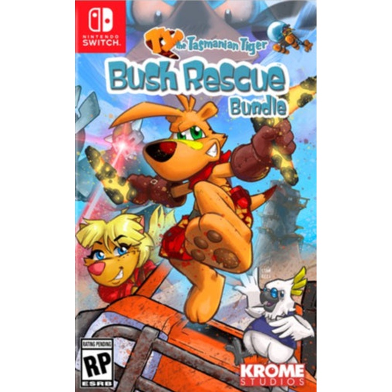 Ty The Tasmanian Tiger Bush Rescue Bundle Switch Used