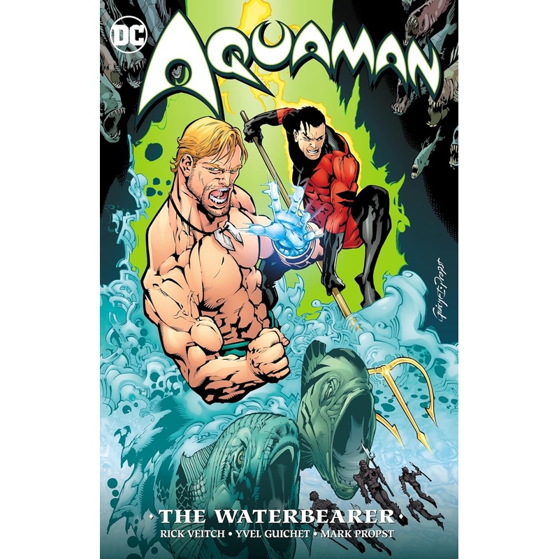 Aquaman Water Bearer Trade Paper Back Used