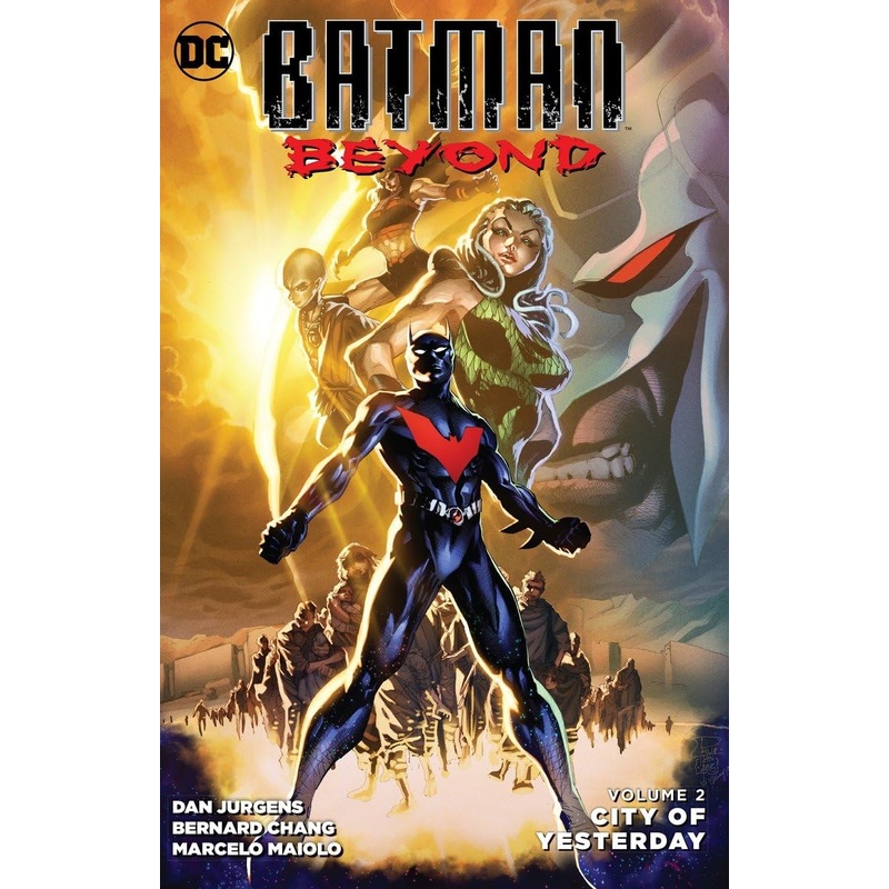 Batman Beyond Vol 02 City Of Yesterday Trade Paper Back Used