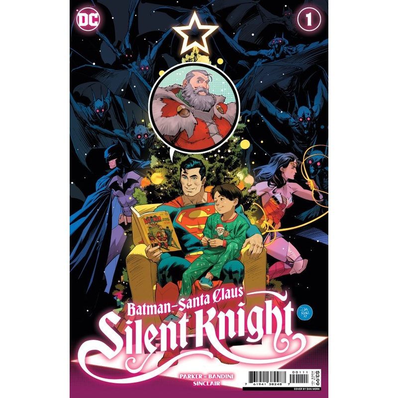 Batman Silent Claus Silent Knight Trade Paper Back New