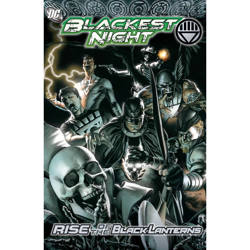Blackest Night Rise of the Black Lanterns Hardcover Used