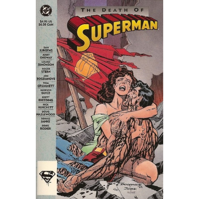 Death of Superman Trade Paper Back Used