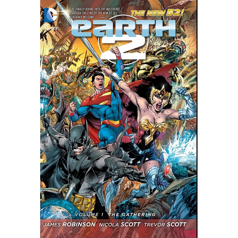 Earth 2 Vol 01 The Gatherine Trade Paper Back Used