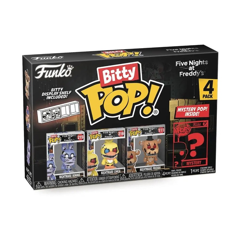 Funko Mini Bitty Pop Five Nights at Freddy's 4 Pack New