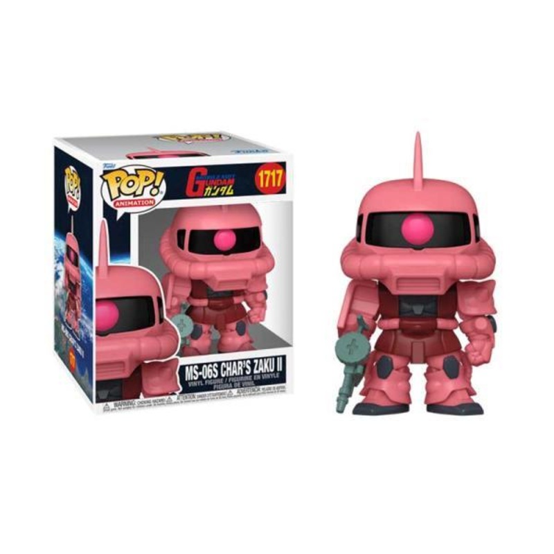 Funko Pop Animation Gundam MS-06S Chars Zaku II Super Sized New