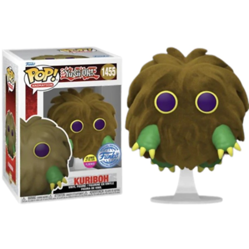 Funko Pop Animation Yu-Gi-Oh Kuriboh Flocked New