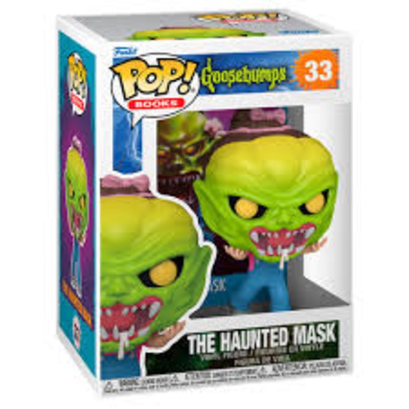 Funko Pop Books Goosebumps Haunted Mask New