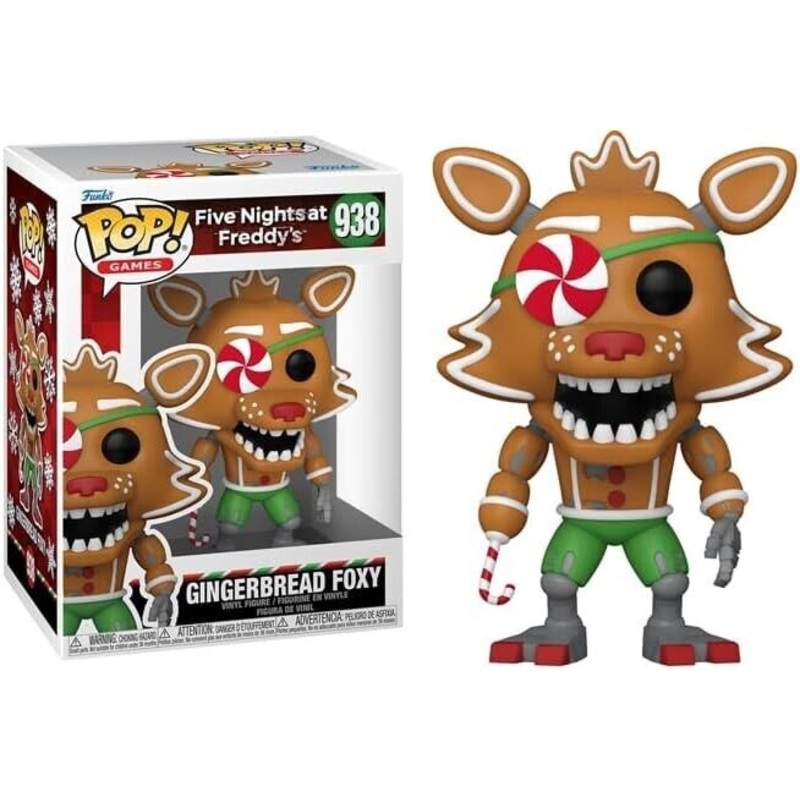 Funko Pop Five Nights at Freddys Gingerbread Foxy New