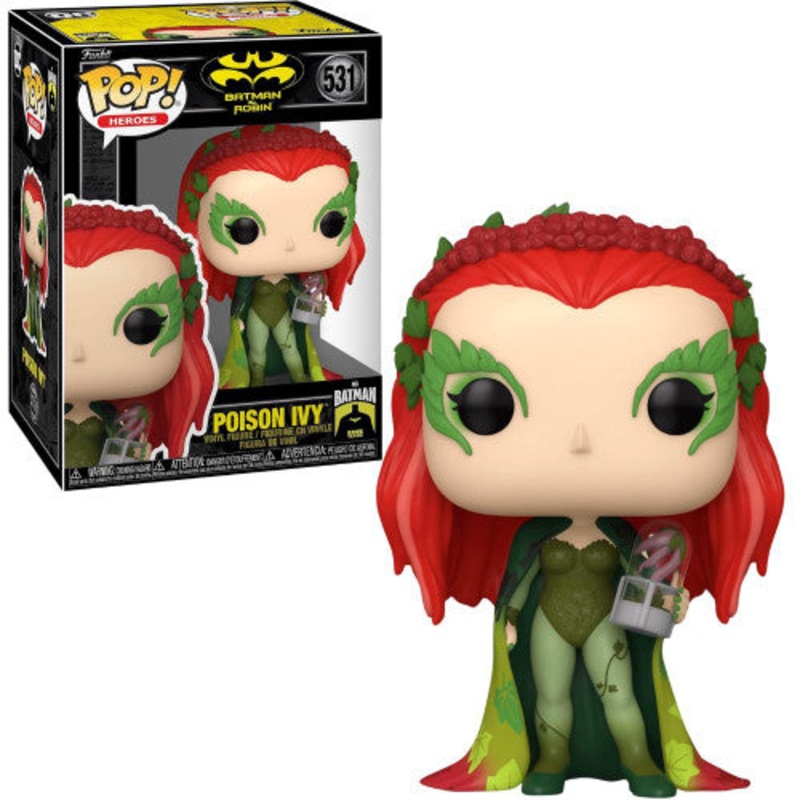 Funko Pop Heroes Batman & Robin Poison Ivy New