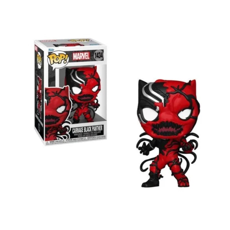 Funko Pop Marvel Carnage Black Panther New