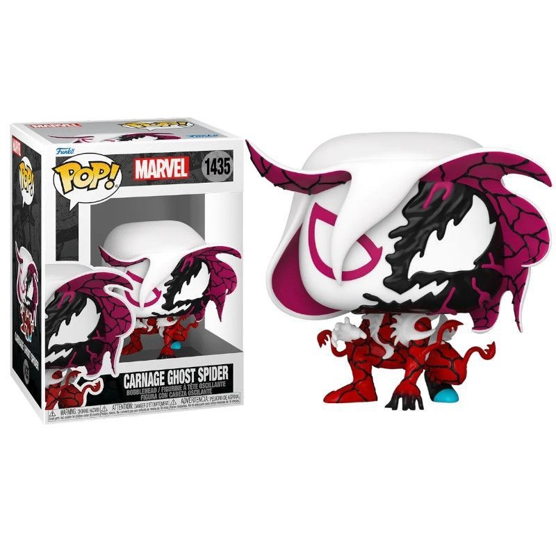 Funko Pop Marvel Carnage Ghost Spider New