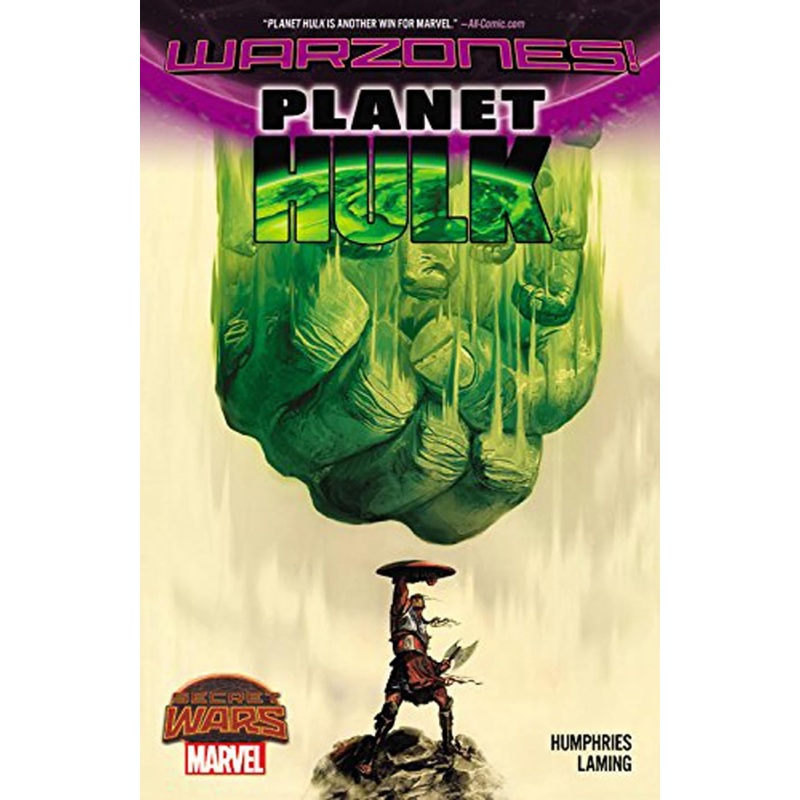 Planet Hulk Warzones Trade Paper Back Used