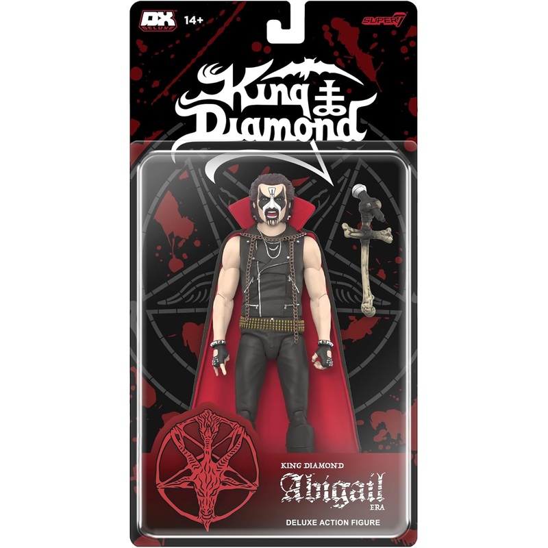 Super7 King Diamond Abigail Era Figure New