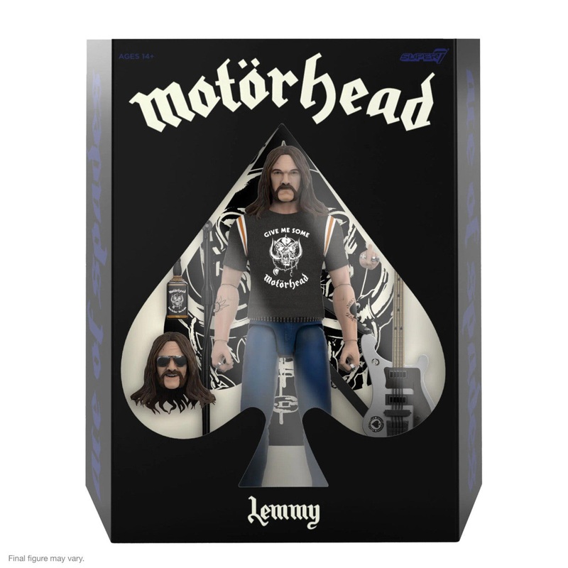 Super7 Ultimates Motorhead Lemmy 1981 Tour Figure New