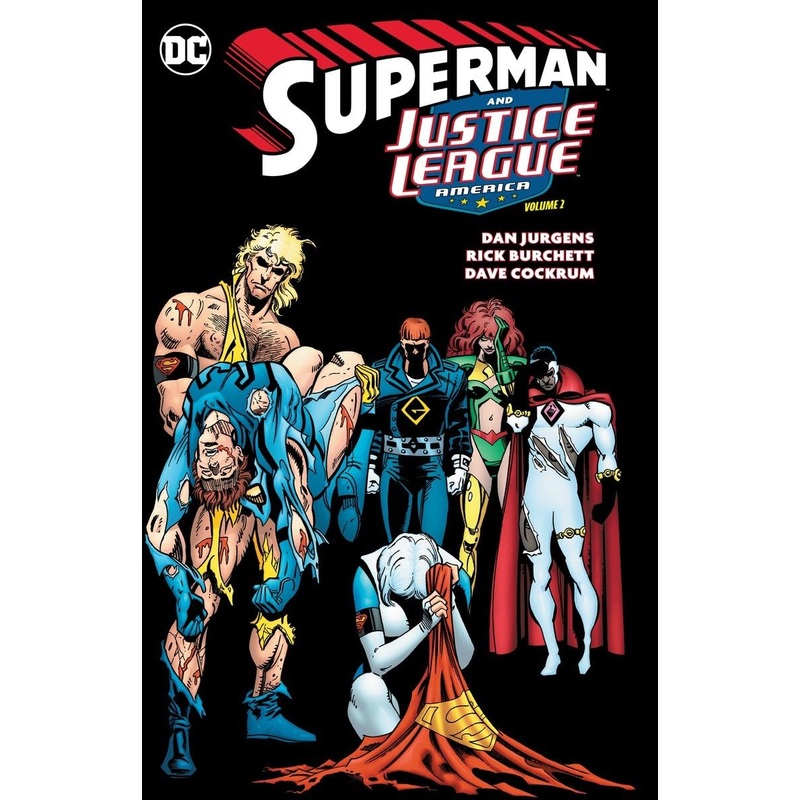 Superman And Justice League America Vol 02 Trade Paper Back Used