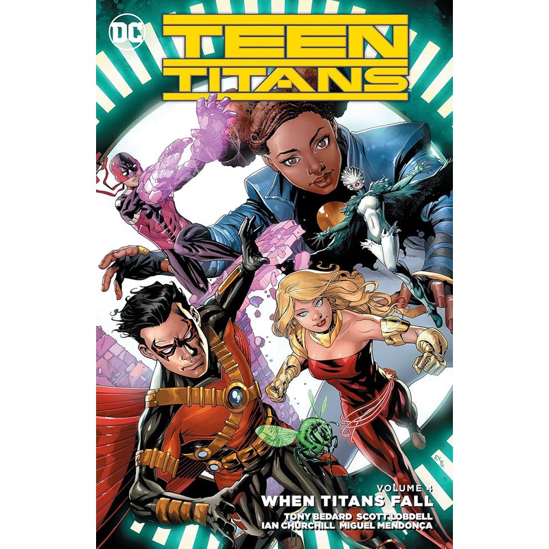 Teen Titans Vol 04 When Titans Fall Trade Paper Back Used