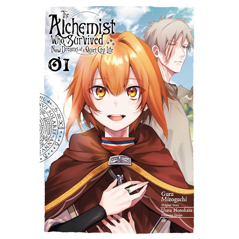 Alchemist Who Survived Now Dreams of a Quiet City Life Bundle Vol 1-2 Manga Used