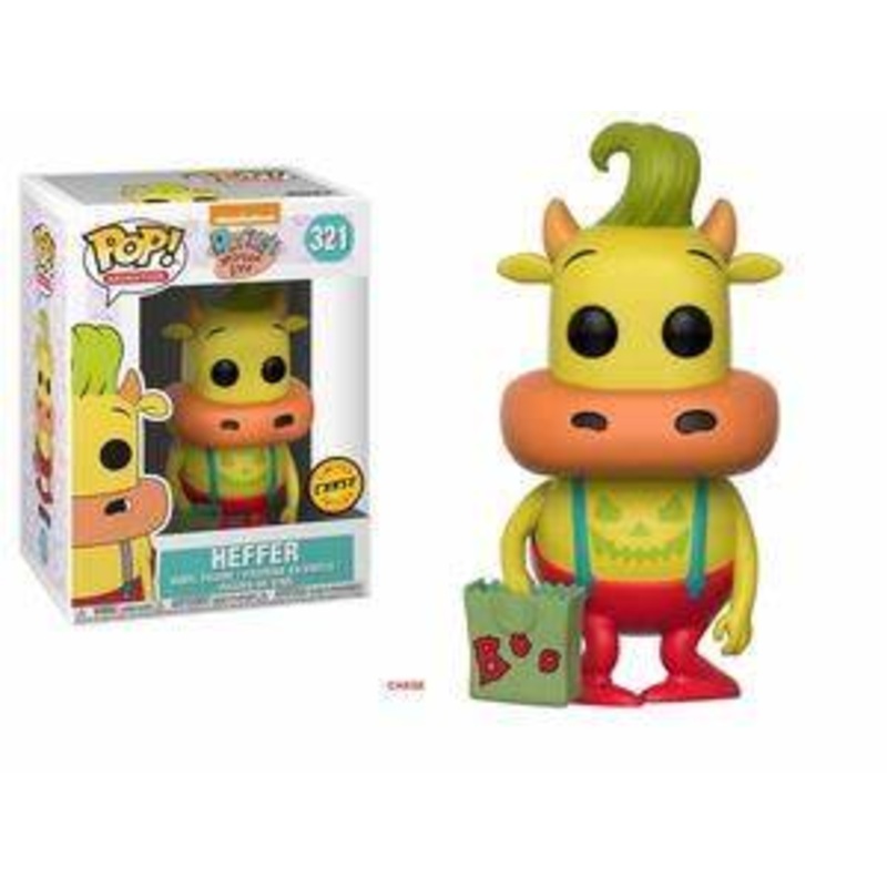 Funko Pop Animation Rocos Modern Life Heffer Chase Glows In The Dark New