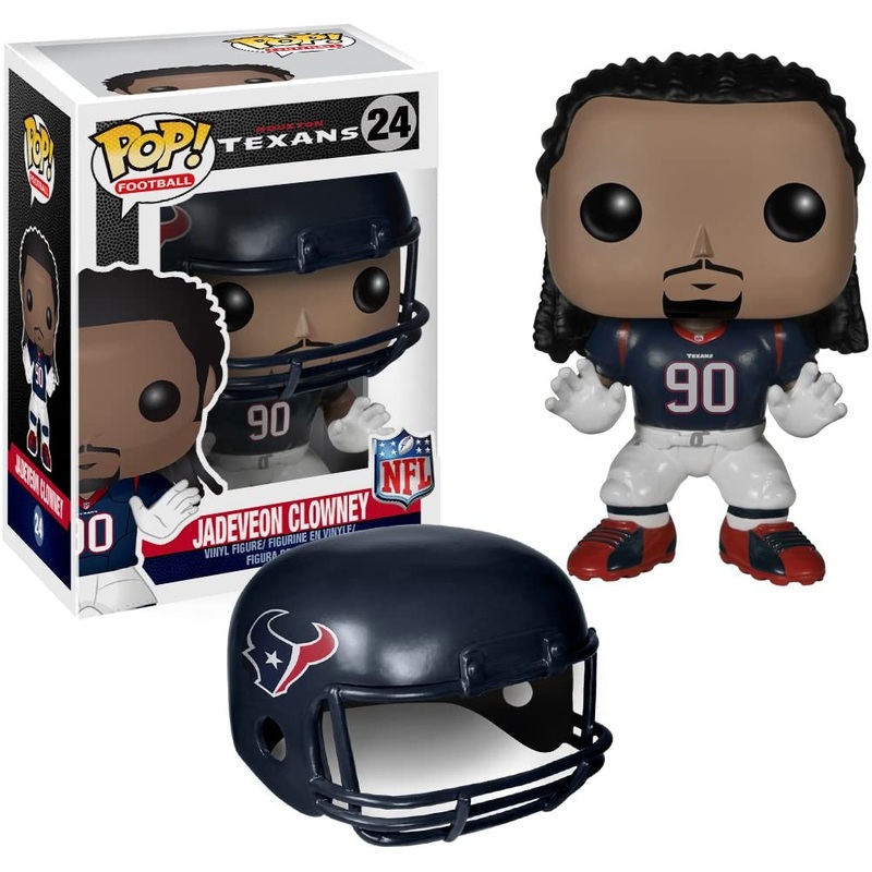 Funko Pop Football Houston Texans Jadeveon Clowney Slight Damage To Box New