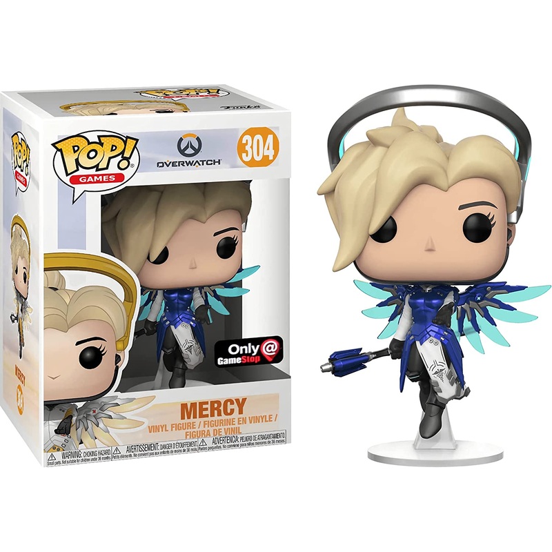 Funko Pop Games Overwatch Mercy EB Exclusive New