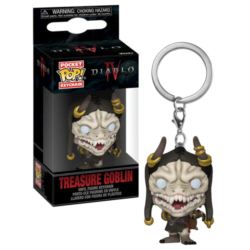 Funko Pop Keychain Diablo IV Treasure Goblin New