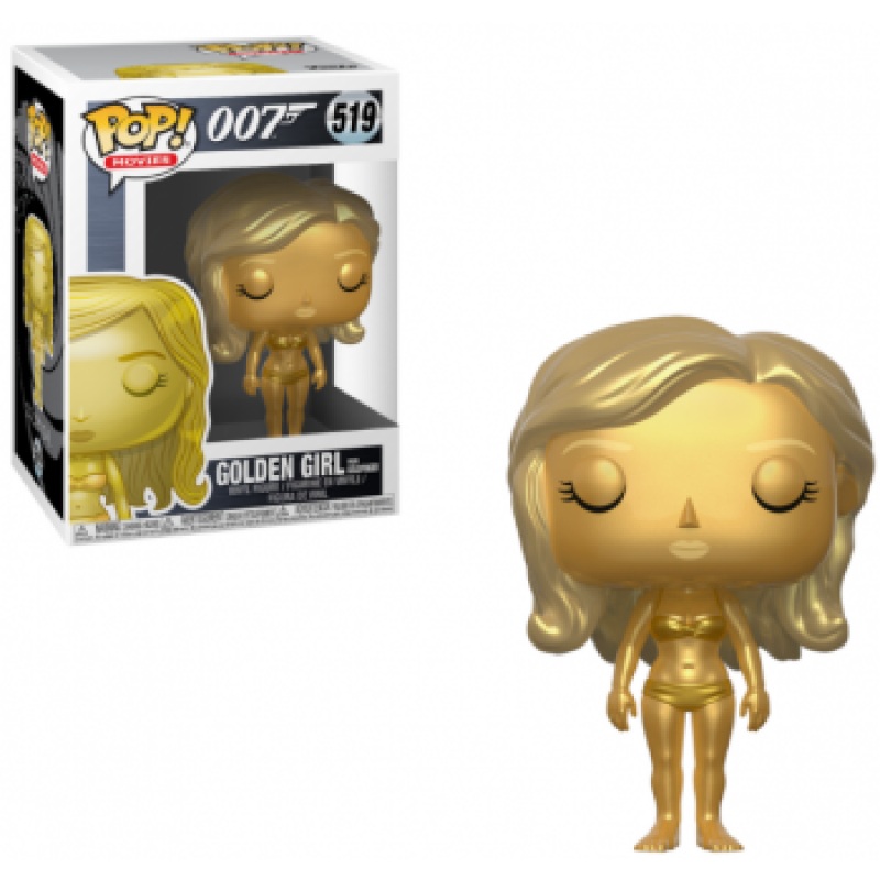 Funko Pop Movies James Bond 007 Golden Girl Used