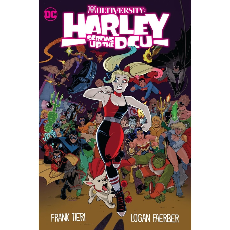 Harley Screws Up the DCU Trade Paper Back New