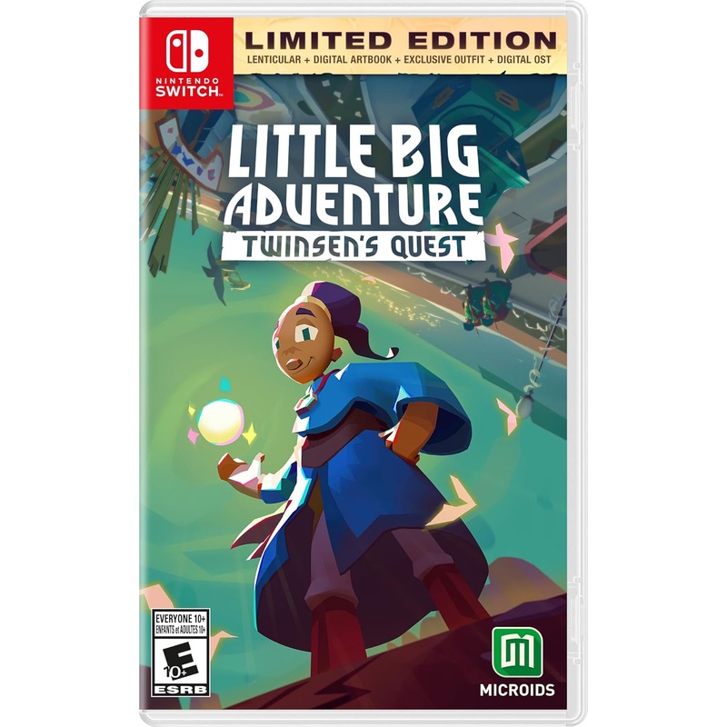 Little Big Adventure Twinsens Quest Switch Used