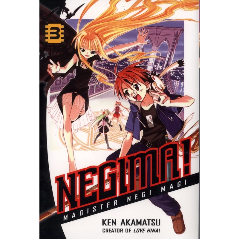 Negima Vol 03 Manga Used