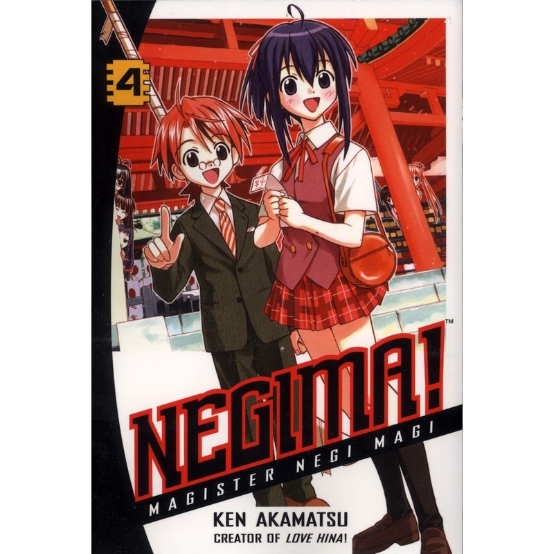 Negima Vol 04 Manga Used